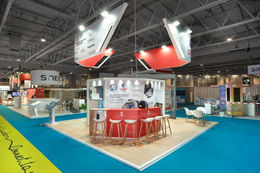 réalisation stand GSF salon