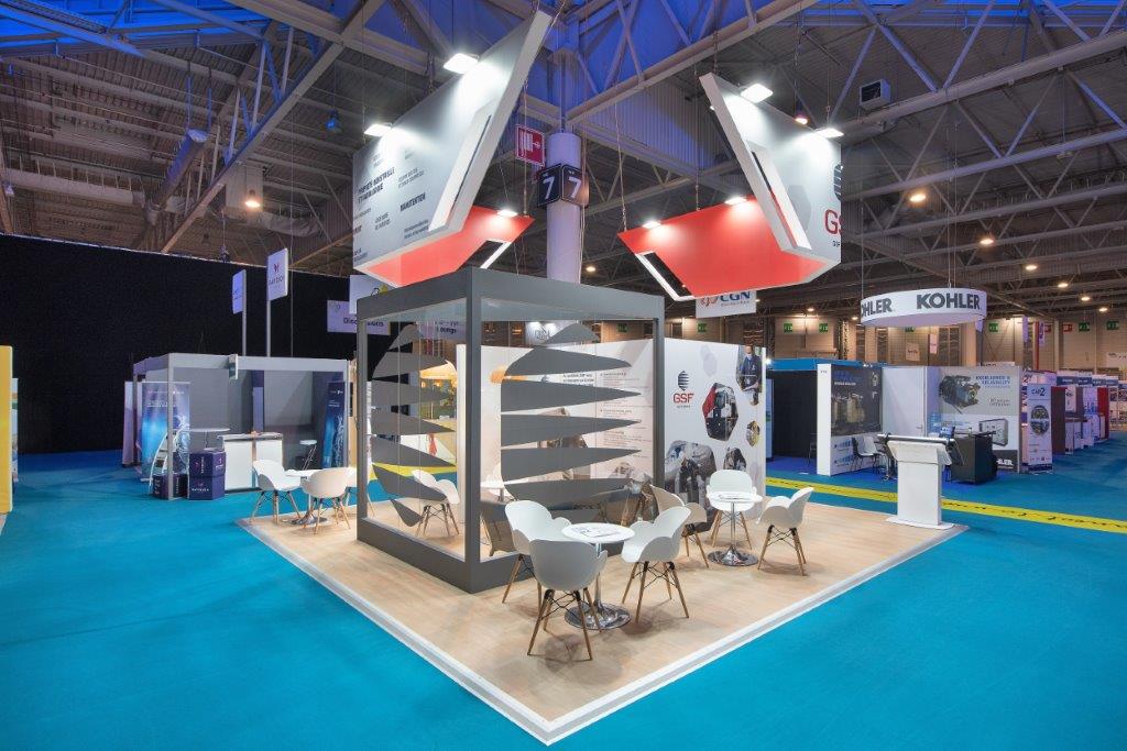 réalisation stand GSF salon